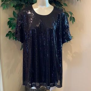 Vintage Maggie Barnes Sequence Blouse